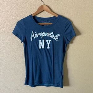 Blue Aeropostale shirt